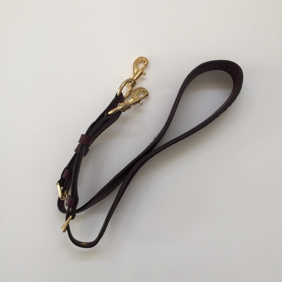 Michael Kors Brooklyn Suede Shoulder Bag Plum - Picture 10 of 11